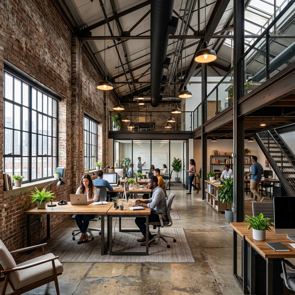 Industrial Style Office
